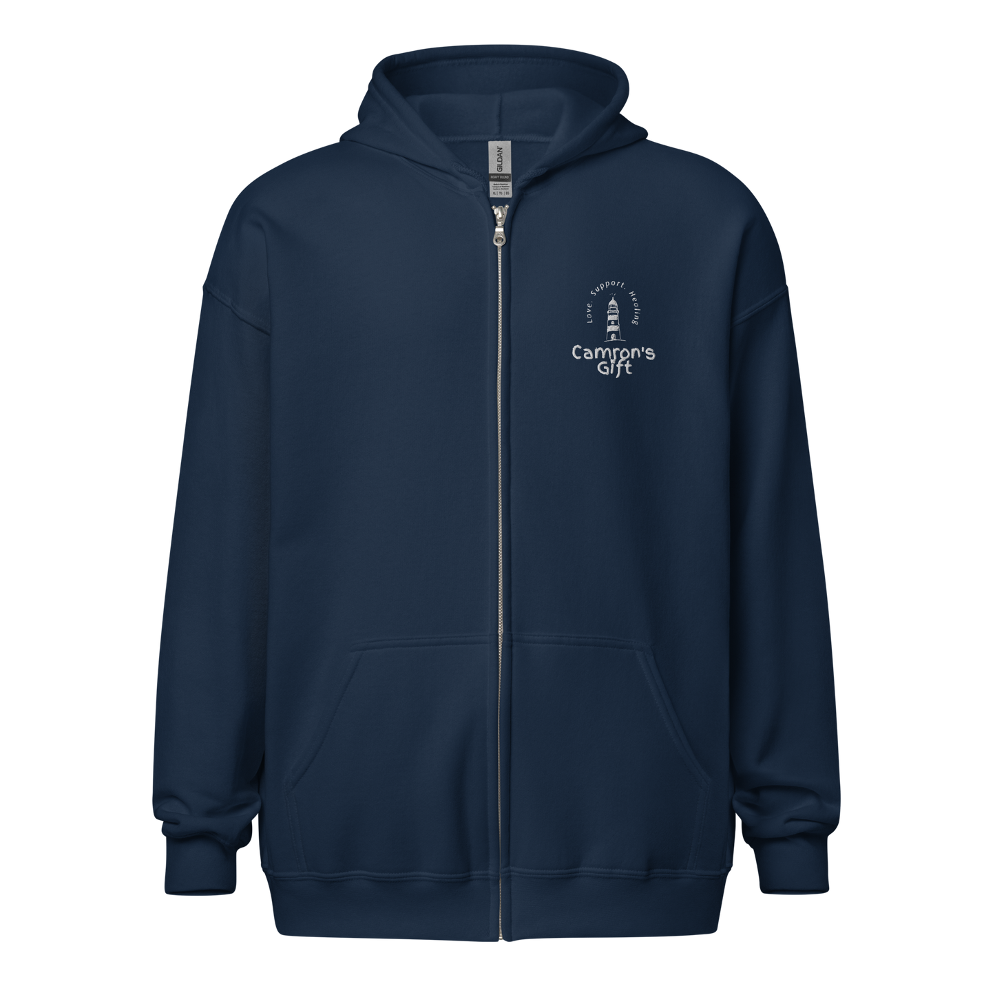 Unisex heavy blend zip hoodie