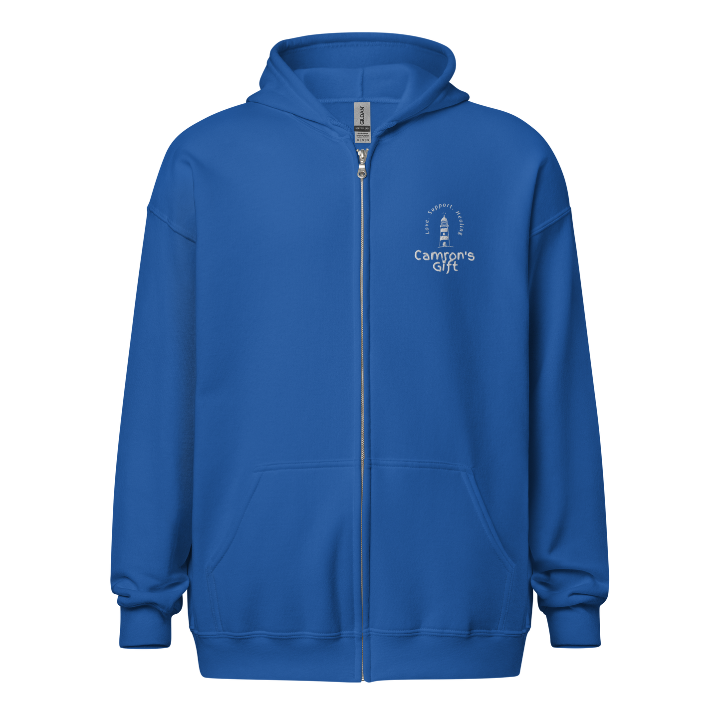 Unisex heavy blend zip hoodie