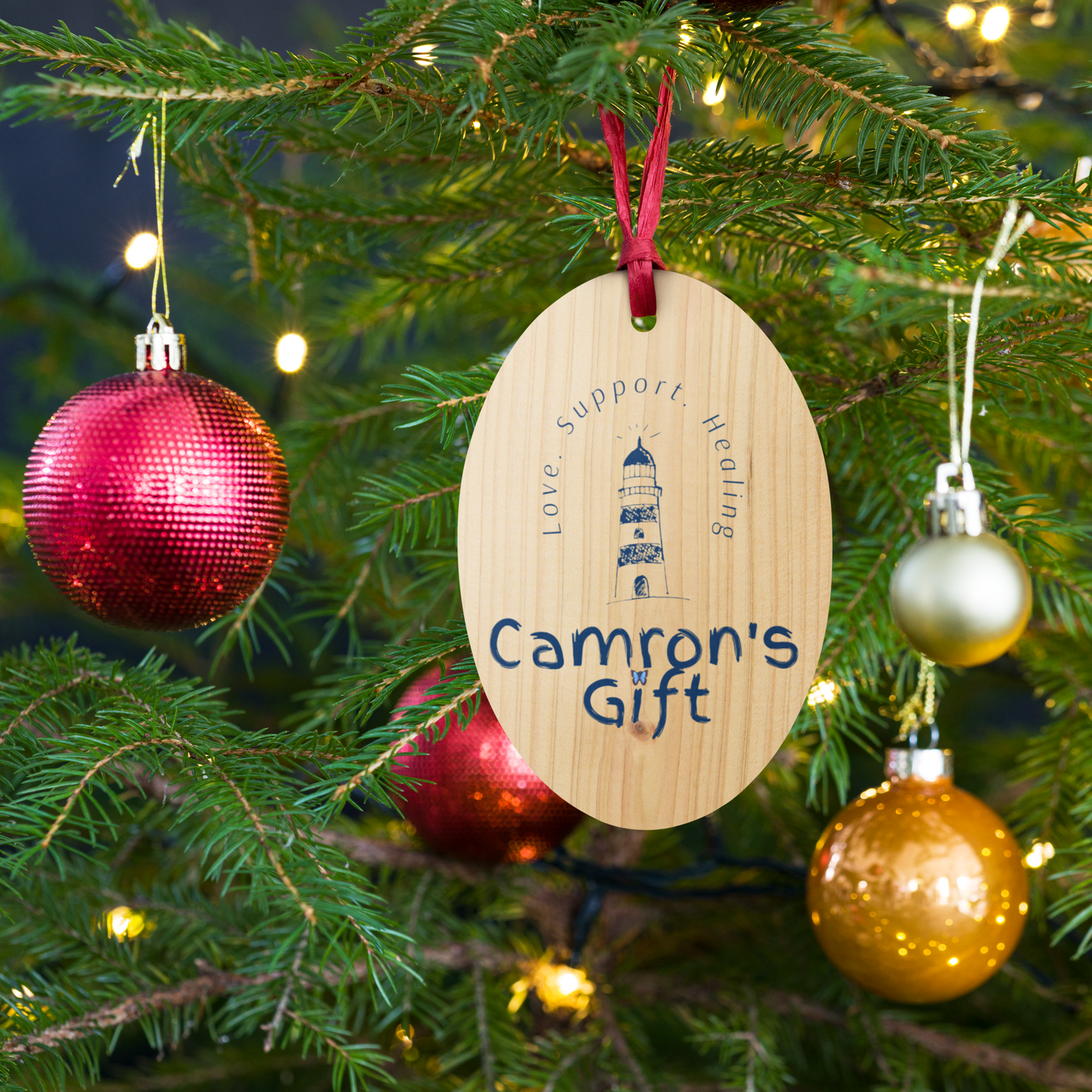Wooden ornaments